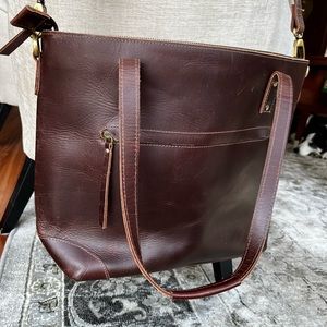 Montana Hudson Vintage Eva Leather Tote